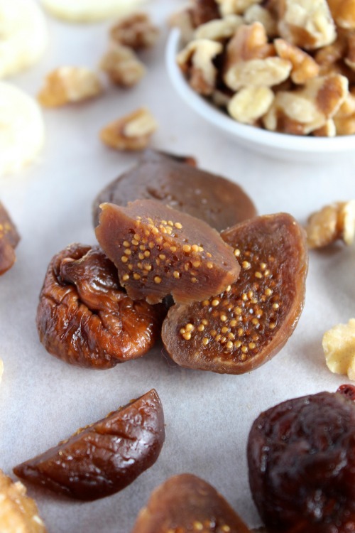 Banana, Fig & Walnut Mini Muffins - {Low Carb, Grain Free & Paleo Friendly} - www.betterwithcake.com