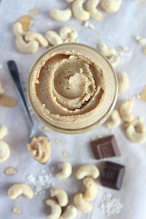 Salted Caramel Cashew Butter {Vegan, Gluten Free & Paleo Friendly} - www.betterwithcake.com