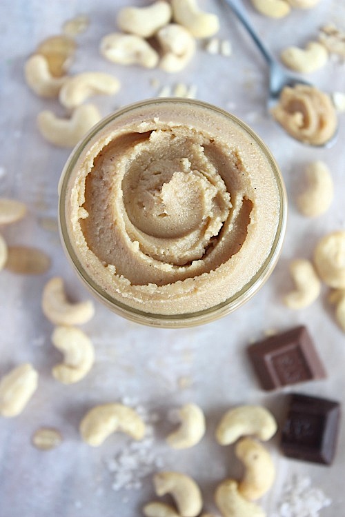 Salted Caramel Cashew Butter {Vegan, Gluten Free & Paleo Friendly}