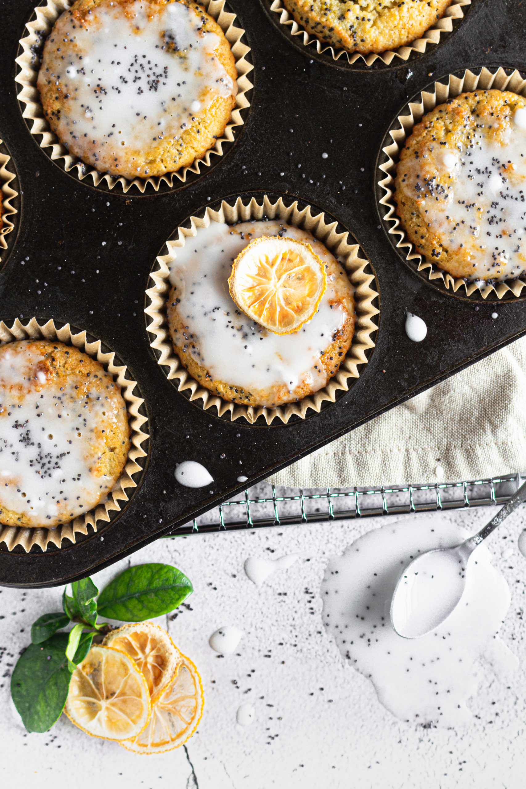 Lemon and Poppyseed Muffins