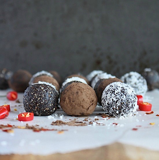 Dark Chocolate Mexican Spiced Brownie Bites  {Gluten Free, Dairy Free, Refined Sugar Free, Keto, Paleo & Vegan Friendly}