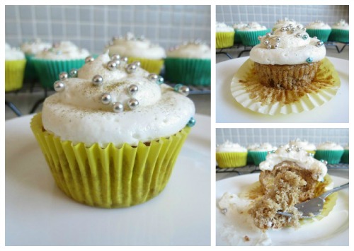Banana Cupcakes with Cream Cheese Frosting