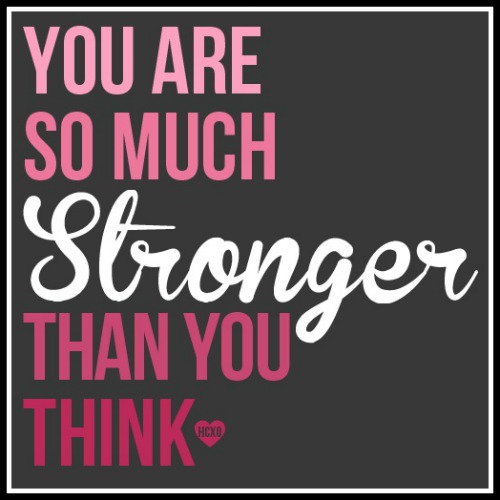 Stronger than you think - www.betterwithcake.com