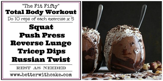 {Sugar Free} Choc Chip Hazelnut Mocha & A No Equipment Full Body Workout