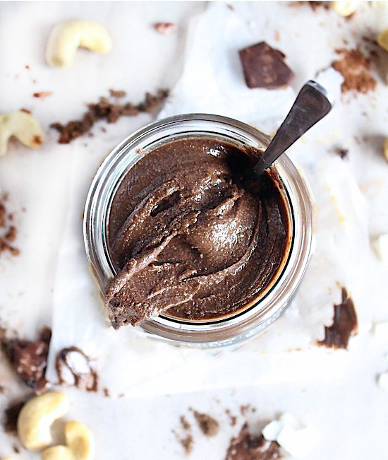 {Sugar Free} Dark Chocolate Cashew Butter