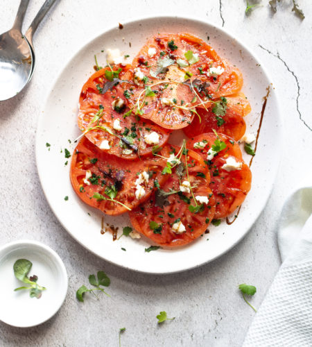 Simple Summer Tomato Salad