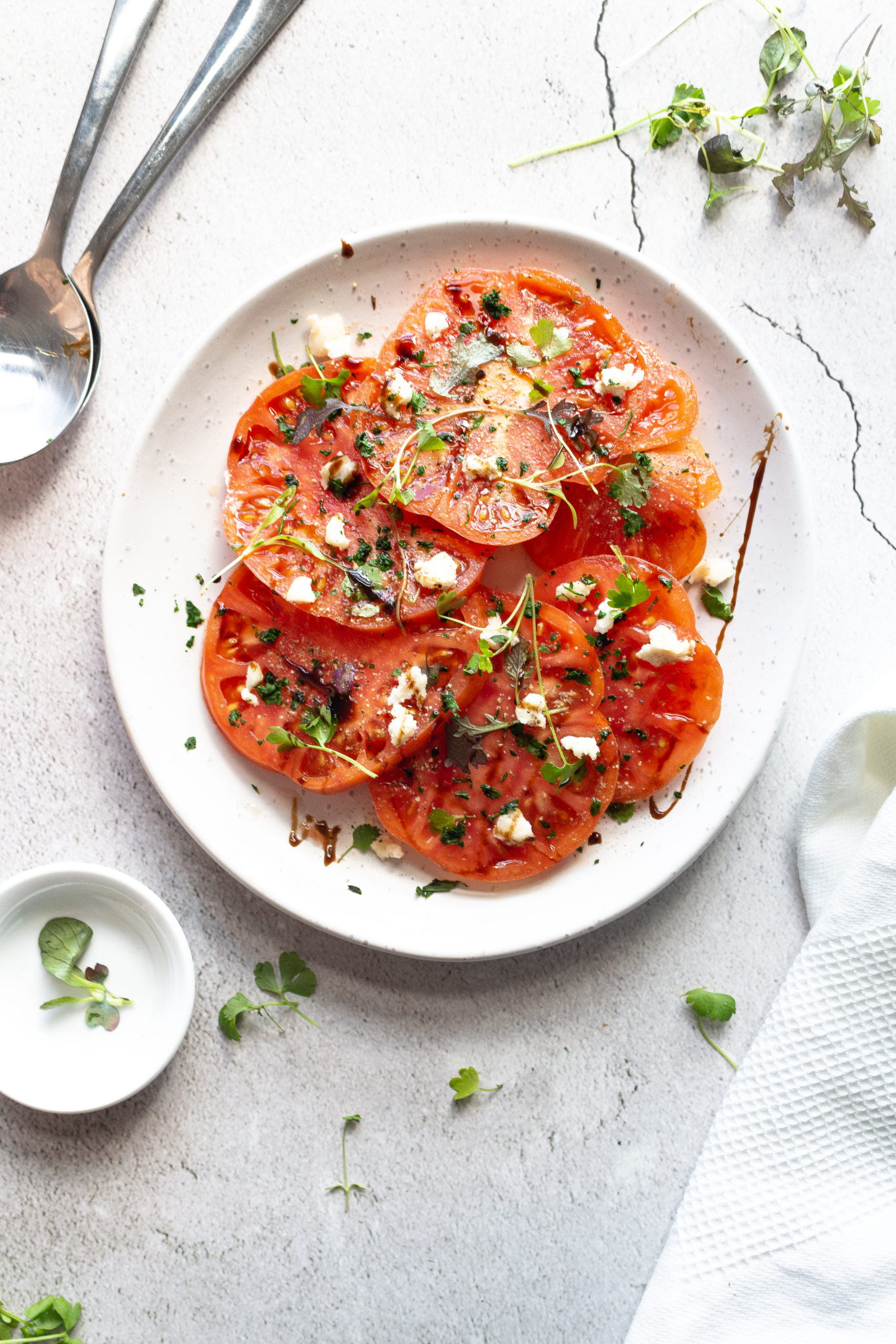 Simple Summer Tomato Salad